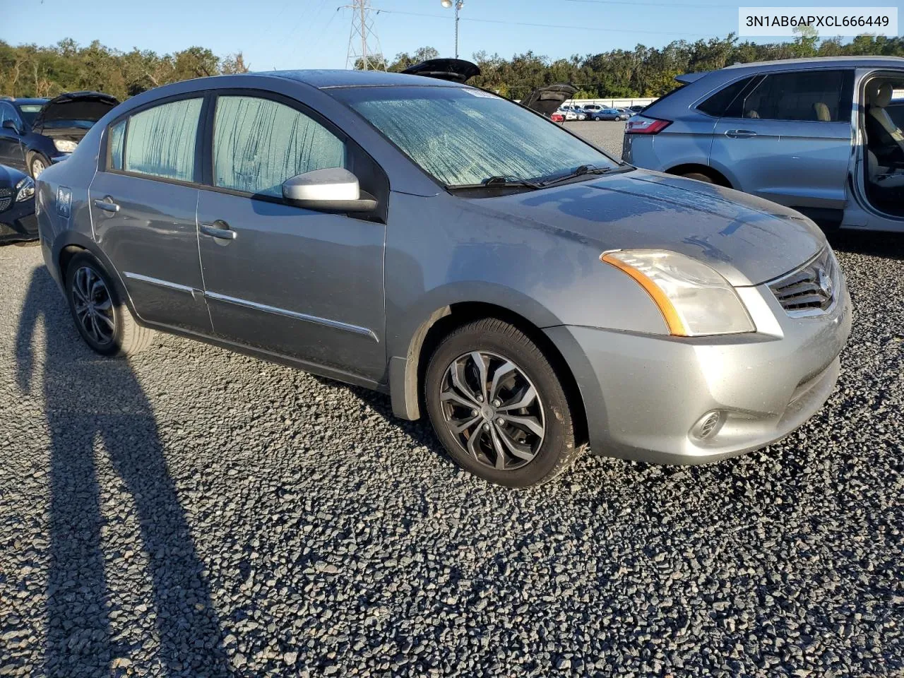 3N1AB6APXCL666449 2012 Nissan Sentra 2.0