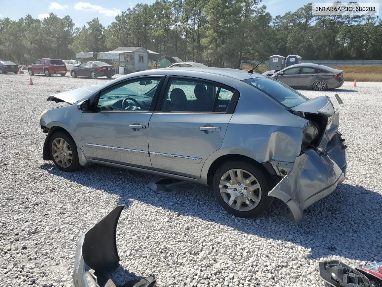 3N1AB6AP3CL680208 2012 Nissan Sentra 2.0