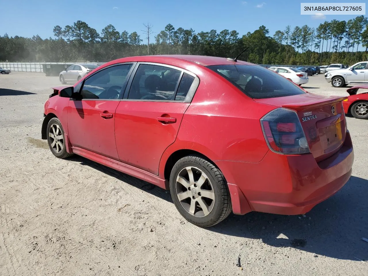 2012 Nissan Sentra 2.0 VIN: 3N1AB6AP8CL727605 Lot: 76621884