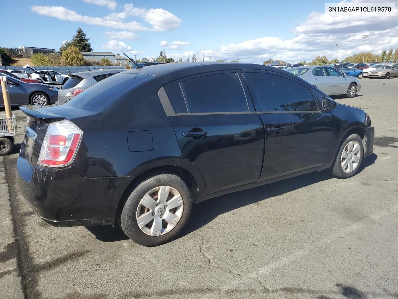 2012 Nissan Sentra 2.0 VIN: 3N1AB6AP1CL619570 Lot: 76779014