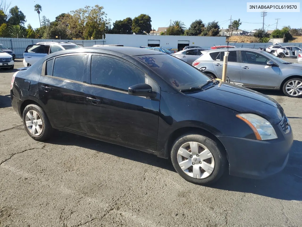 2012 Nissan Sentra 2.0 VIN: 3N1AB6AP1CL619570 Lot: 76779014