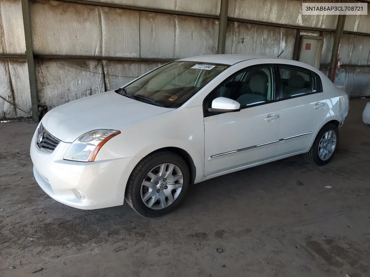 2012 Nissan Sentra 2.0 VIN: 3N1AB6AP3CL708721 Lot: 77231694