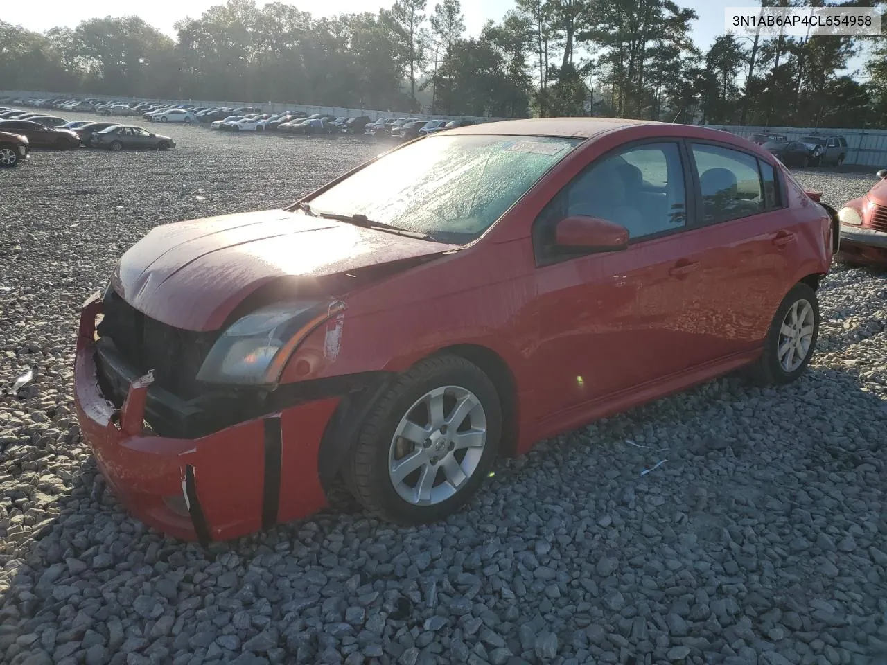 2012 Nissan Sentra 2.0 VIN: 3N1AB6AP4CL654958 Lot: 77363664