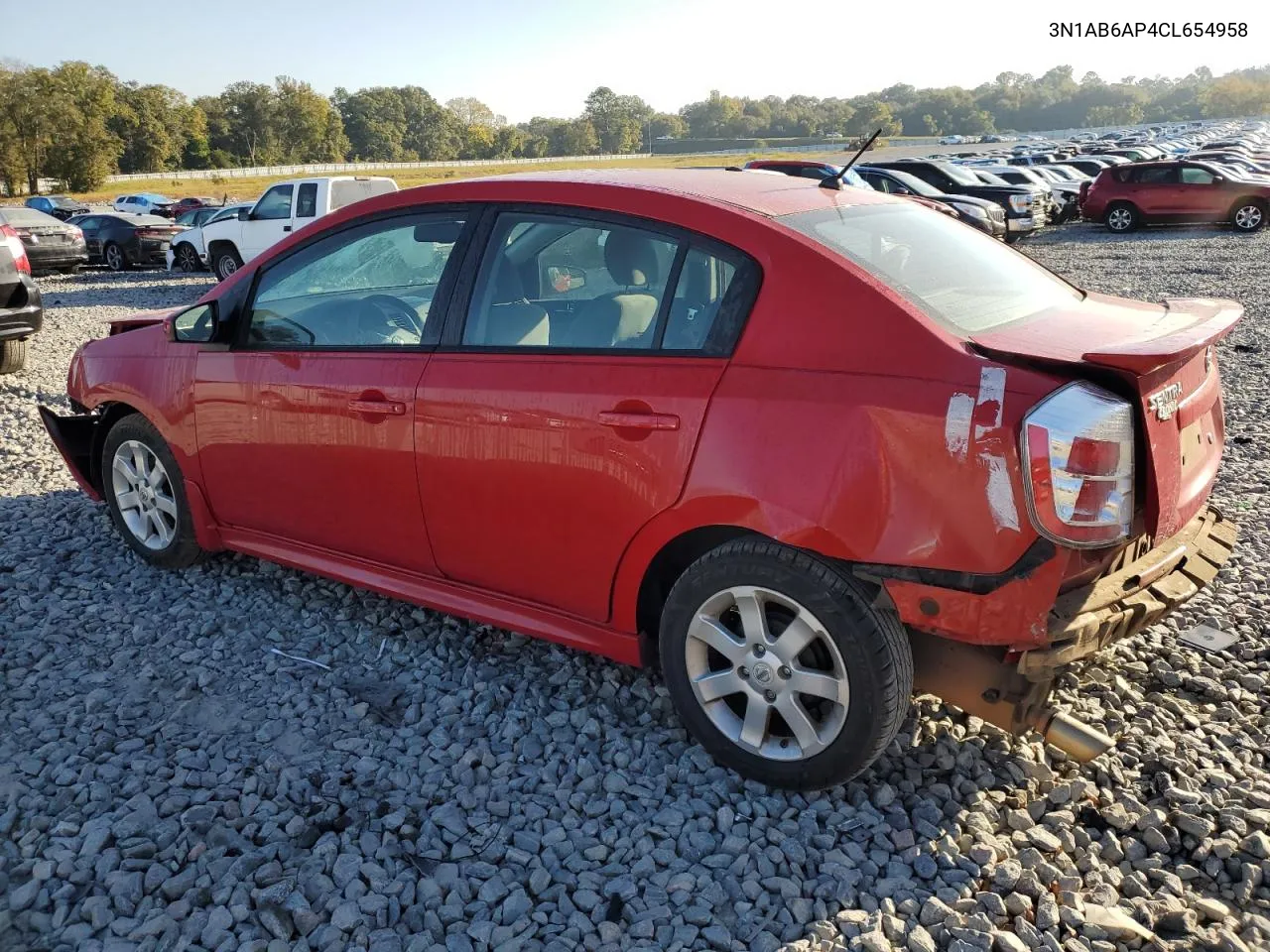 2012 Nissan Sentra 2.0 VIN: 3N1AB6AP4CL654958 Lot: 77363664