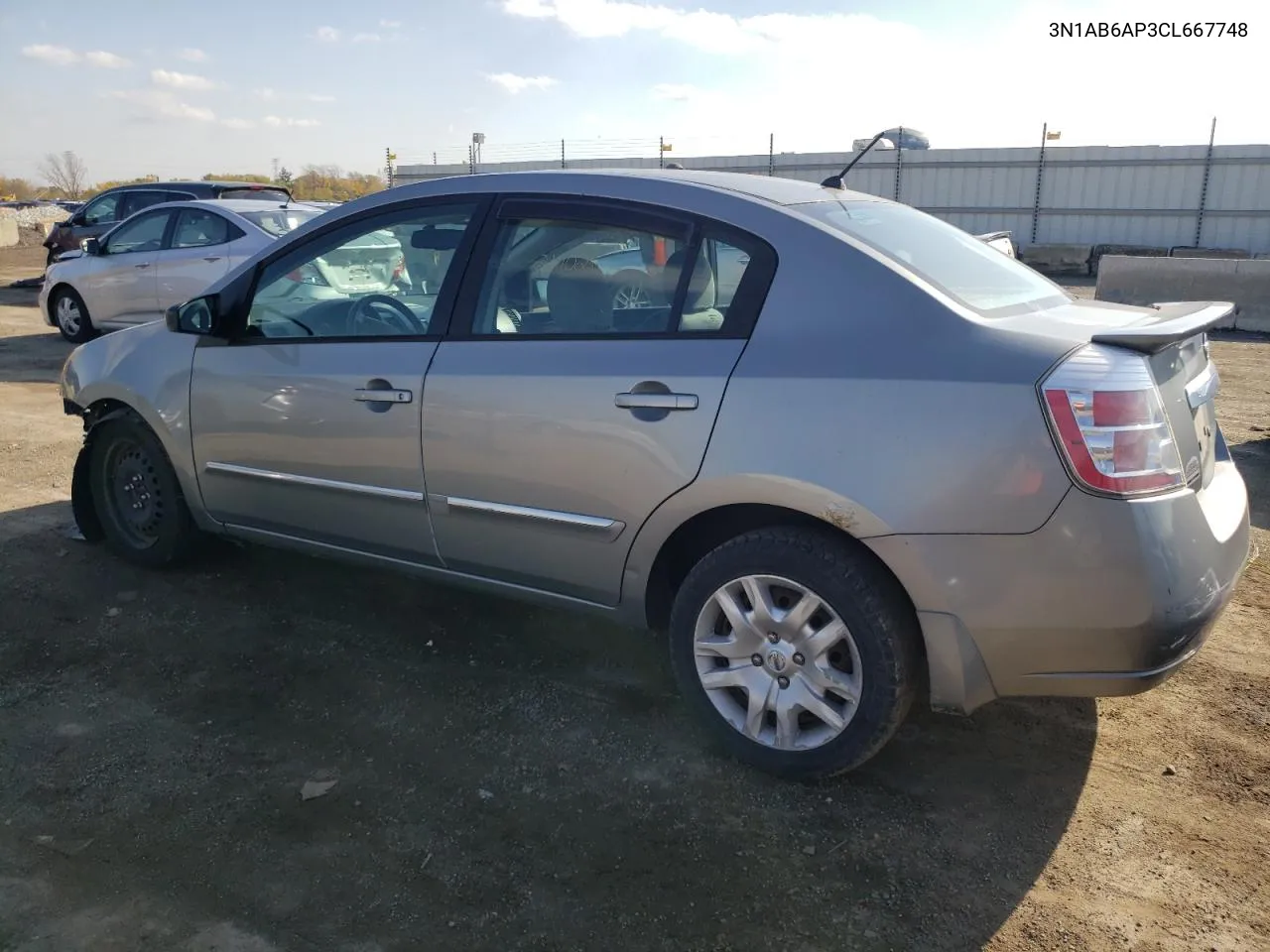 2012 Nissan Sentra 2.0 VIN: 3N1AB6AP3CL667748 Lot: 77975574