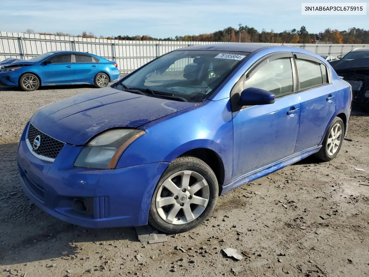 2012 Nissan Sentra 2.0 VIN: 3N1AB6AP3CL675915 Lot: 78185884