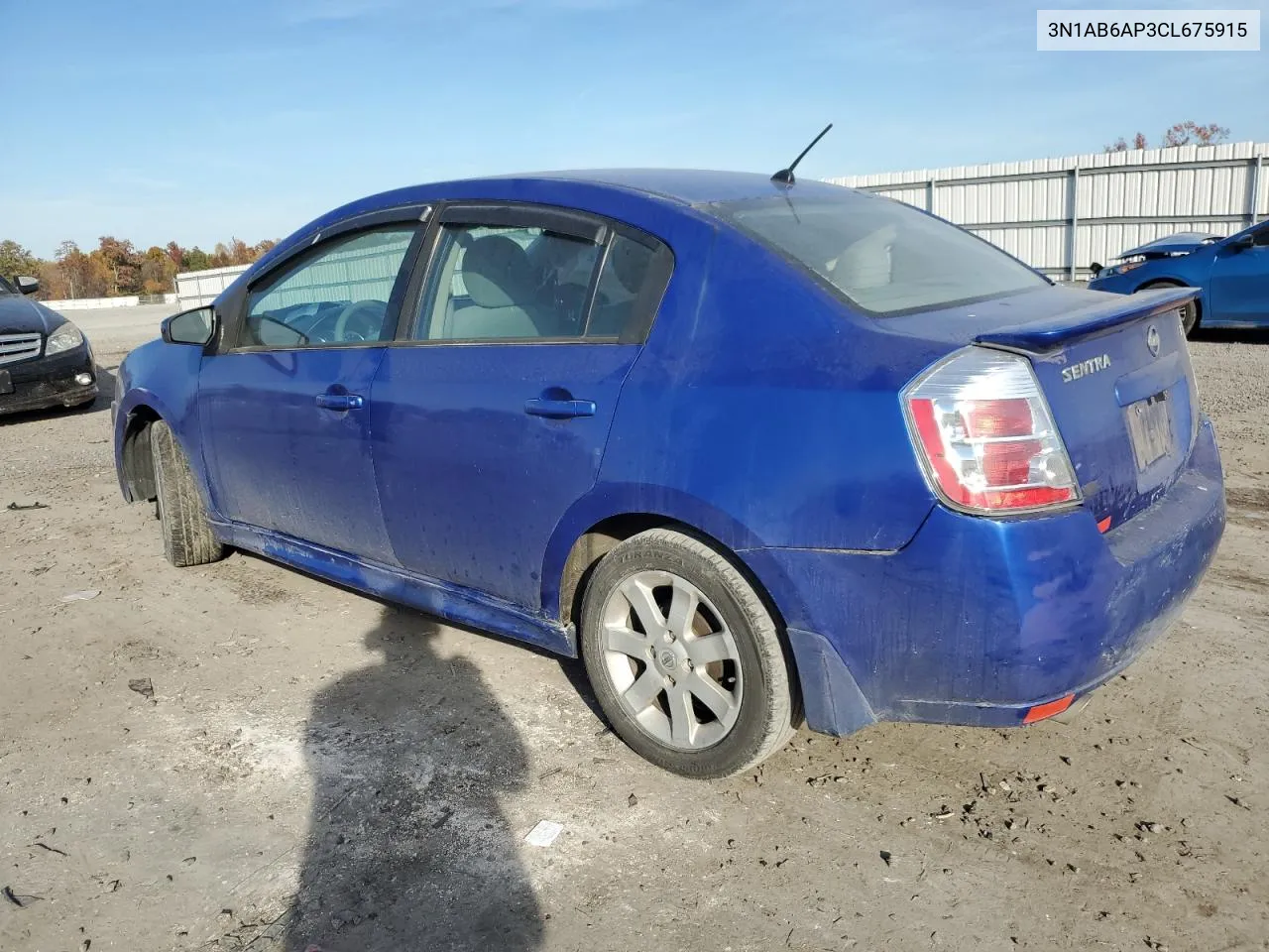 2012 Nissan Sentra 2.0 VIN: 3N1AB6AP3CL675915 Lot: 78185884