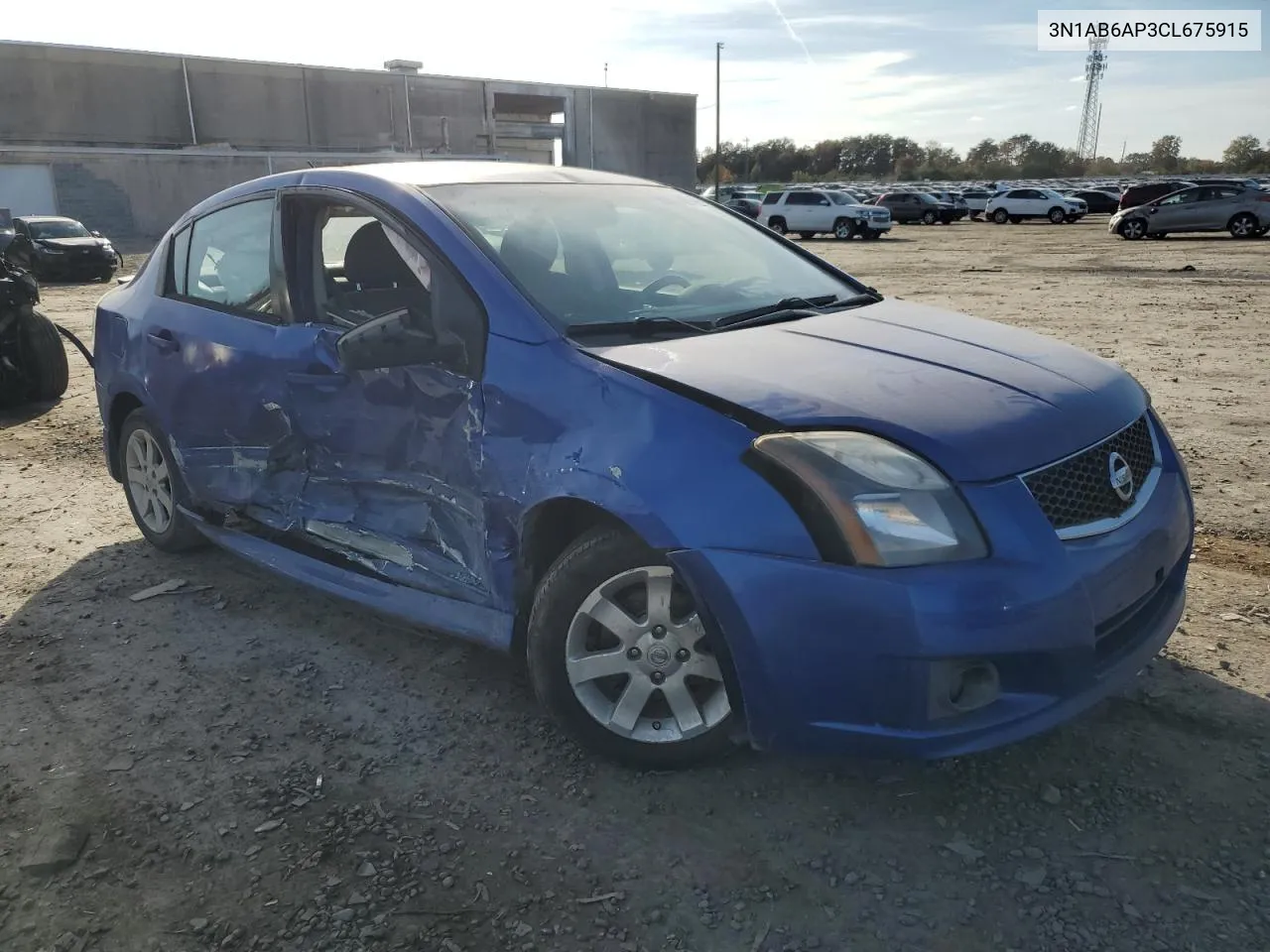 2012 Nissan Sentra 2.0 VIN: 3N1AB6AP3CL675915 Lot: 78185884