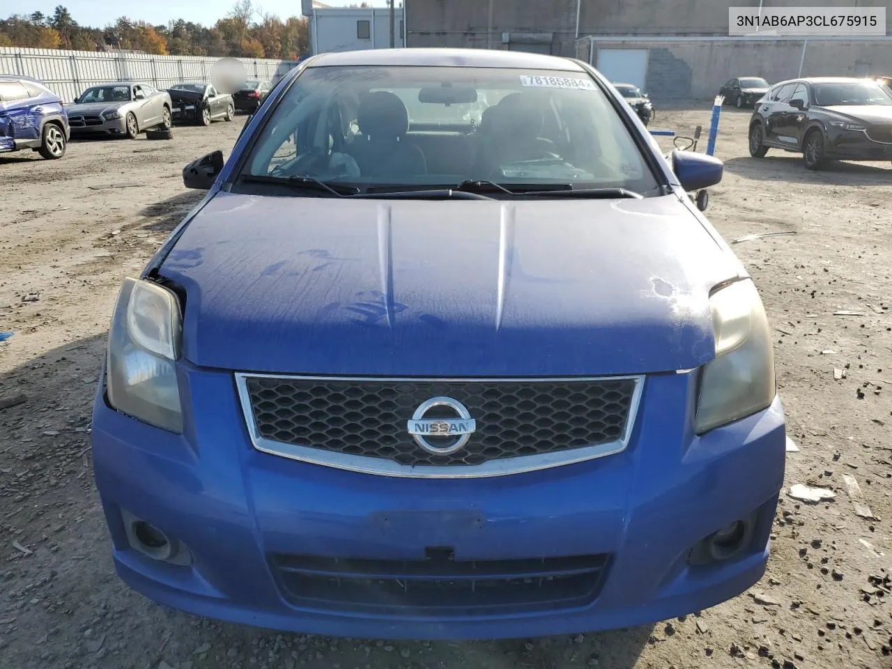 2012 Nissan Sentra 2.0 VIN: 3N1AB6AP3CL675915 Lot: 78185884