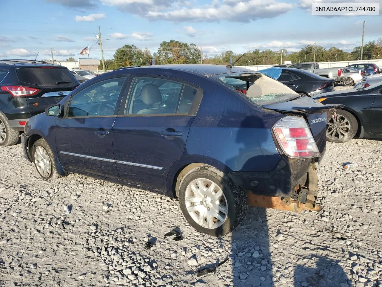 2012 Nissan Sentra 2.0 VIN: 3N1AB6AP1CL744780 Lot: 78269864