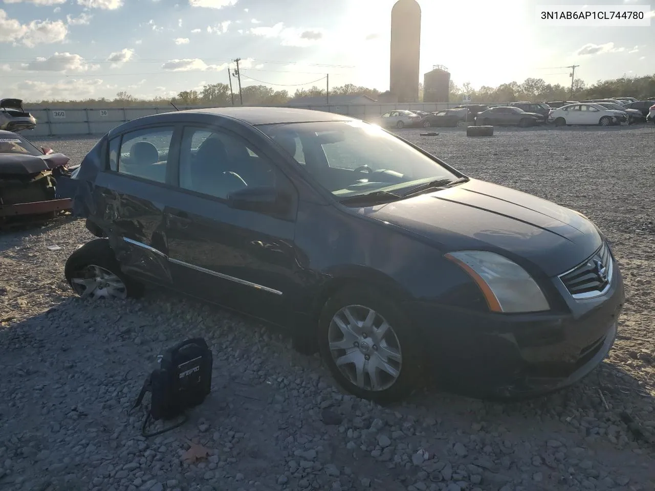 2012 Nissan Sentra 2.0 VIN: 3N1AB6AP1CL744780 Lot: 78269864