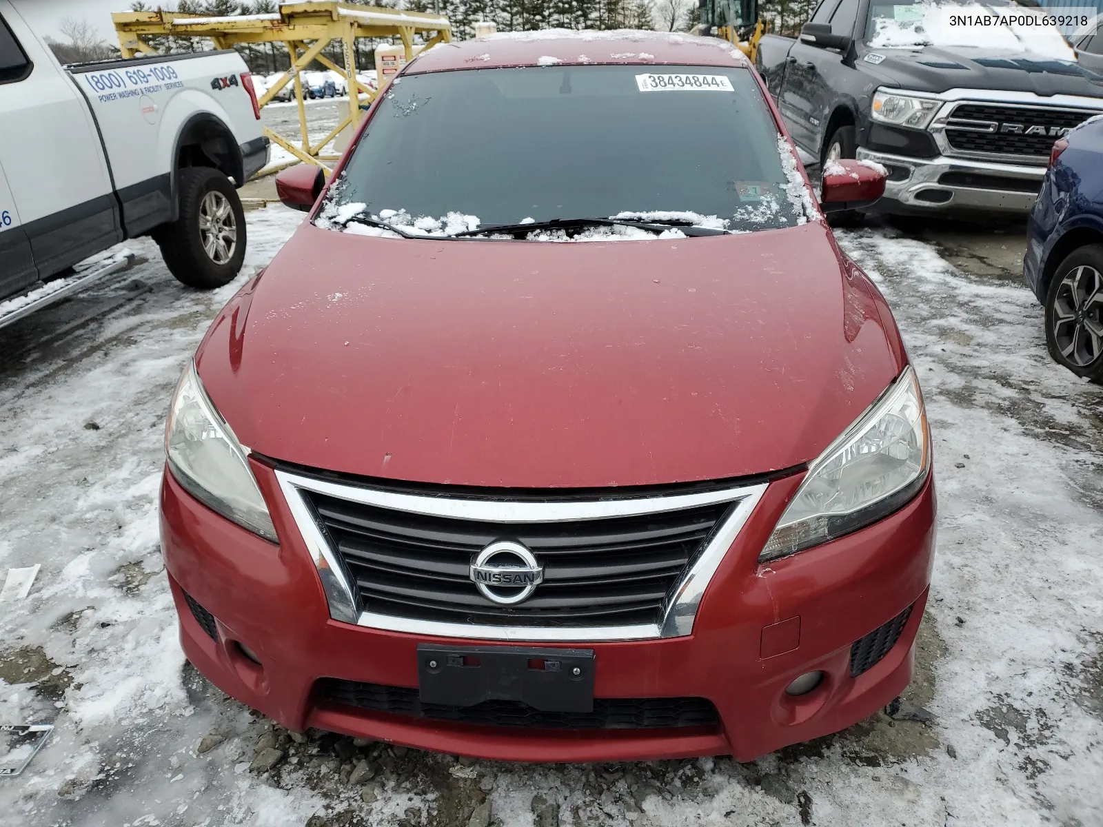 2013 Nissan Sentra S VIN: 3N1AB7AP0DL639218 Lot: 38434844