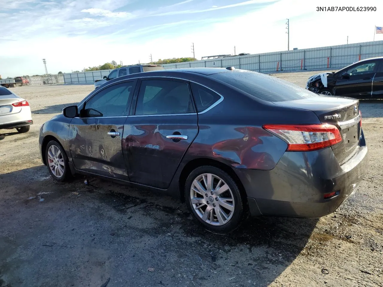 2013 Nissan Sentra S VIN: 3N1AB7AP0DL623990 Lot: 46062644