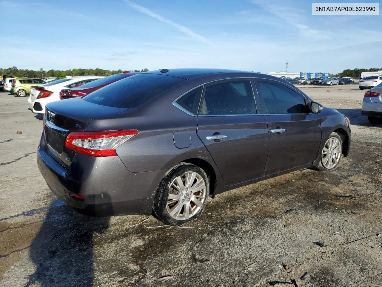 2013 Nissan Sentra S VIN: 3N1AB7AP0DL623990 Lot: 46062644