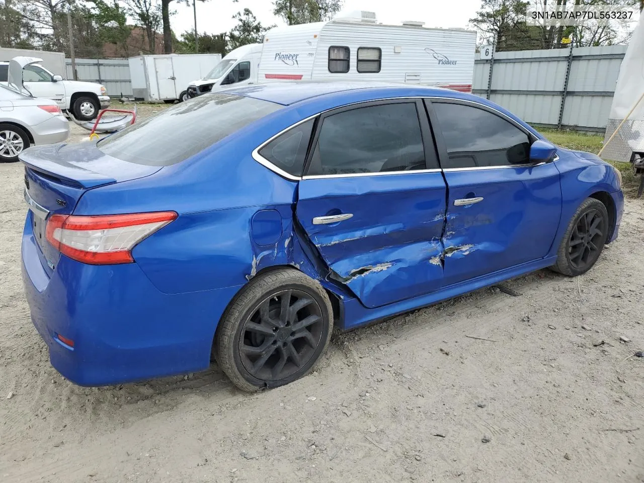 3N1AB7AP7DL563237 2013 Nissan Sentra S