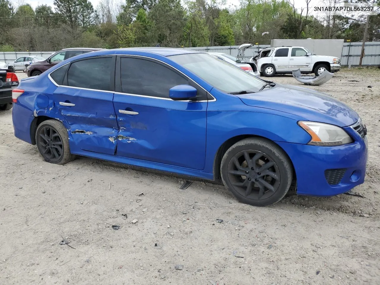 2013 Nissan Sentra S VIN: 3N1AB7AP7DL563237 Lot: 49691774