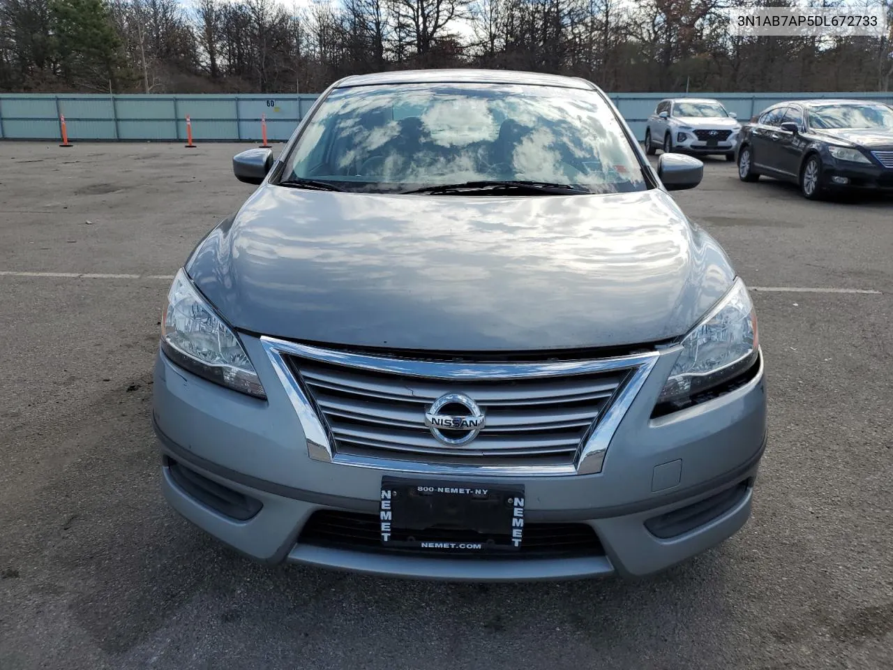 2013 Nissan Sentra S VIN: 3N1AB7AP5DL672733 Lot: 52360944