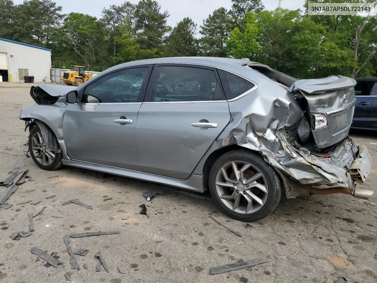 2013 Nissan Sentra S VIN: 3N1AB7AP5DL722143 Lot: 52482404