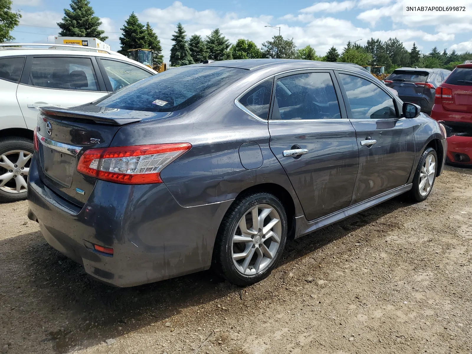 2013 Nissan Sentra S VIN: 3N1AB7AP0DL699872 Lot: 55852264