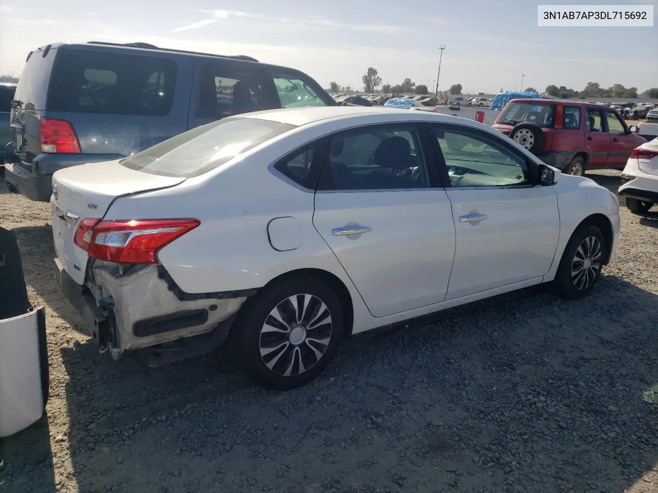 3N1AB7AP3DL715692 2013 Nissan Sentra S