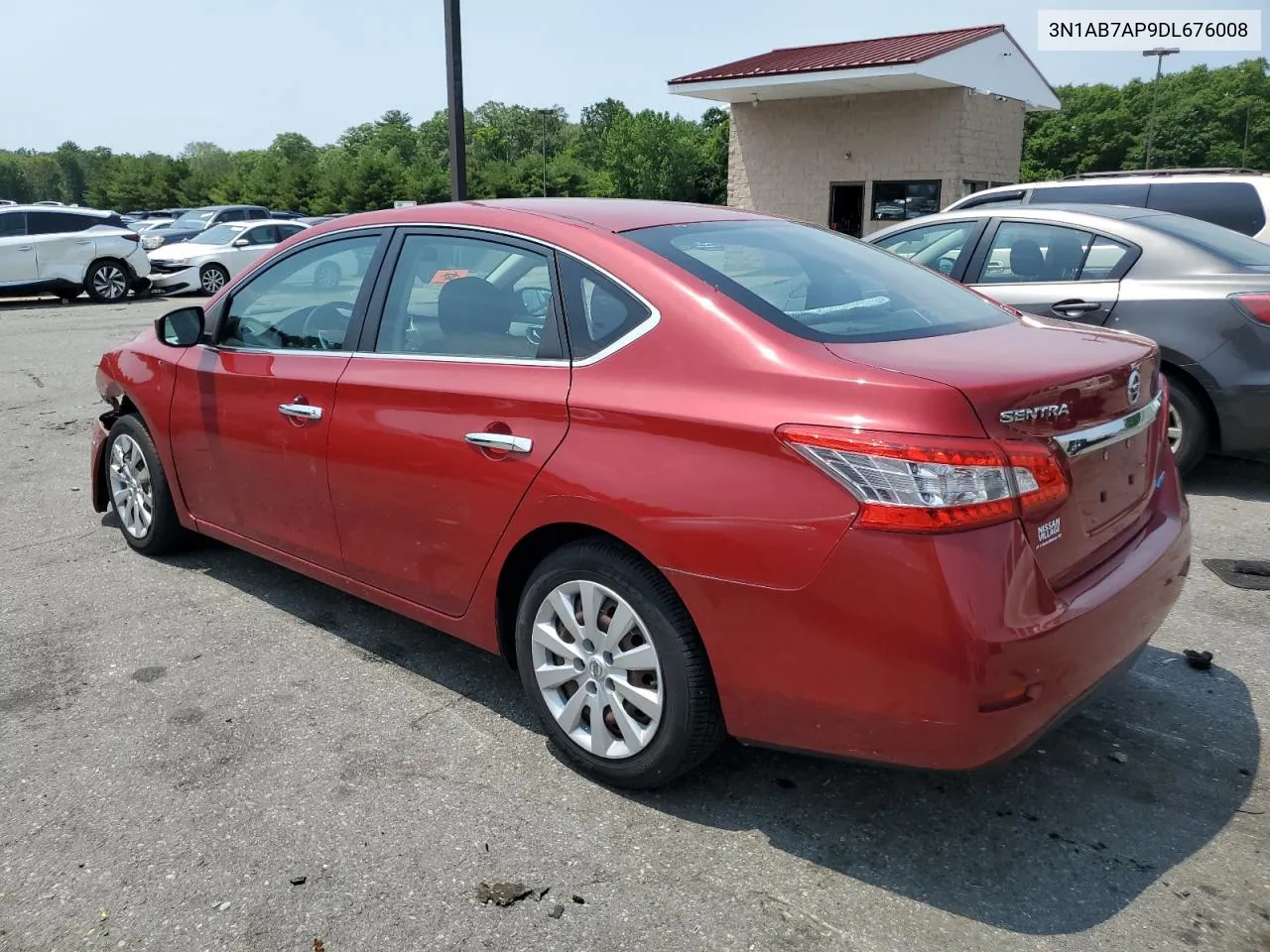 2013 Nissan Sentra S VIN: 3N1AB7AP9DL676008 Lot: 58629614