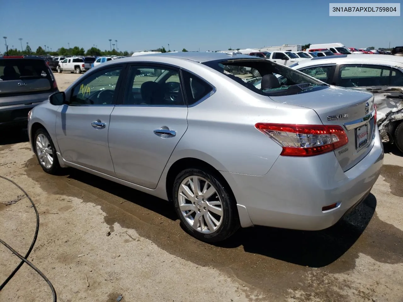 2013 Nissan Sentra S VIN: 3N1AB7APXDL759804 Lot: 58866714