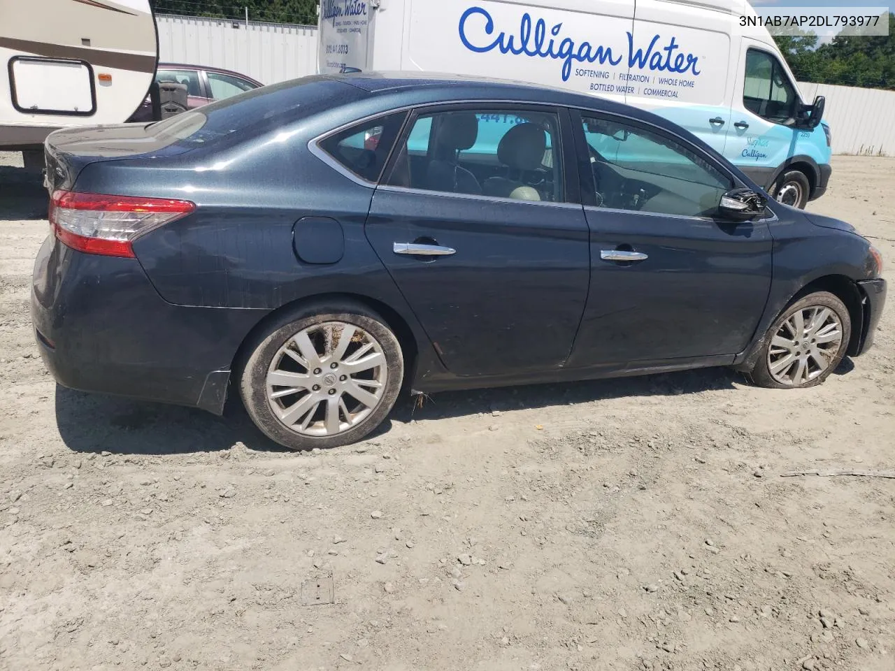 2013 Nissan Sentra S VIN: 3N1AB7AP2DL793977 Lot: 59640504