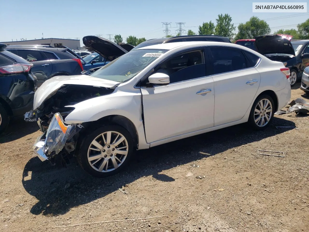 3N1AB7AP4DL660895 2013 Nissan Sentra S