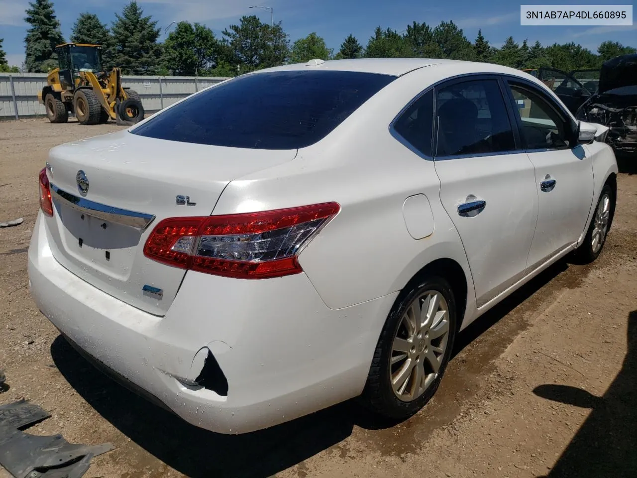 2013 Nissan Sentra S VIN: 3N1AB7AP4DL660895 Lot: 60884944