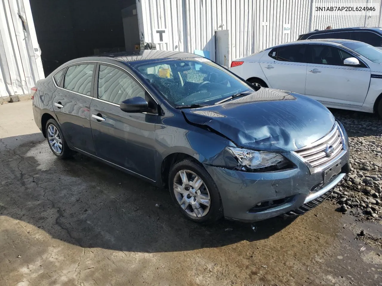 2013 Nissan Sentra S VIN: 3N1AB7AP2DL624946 Lot: 60903094