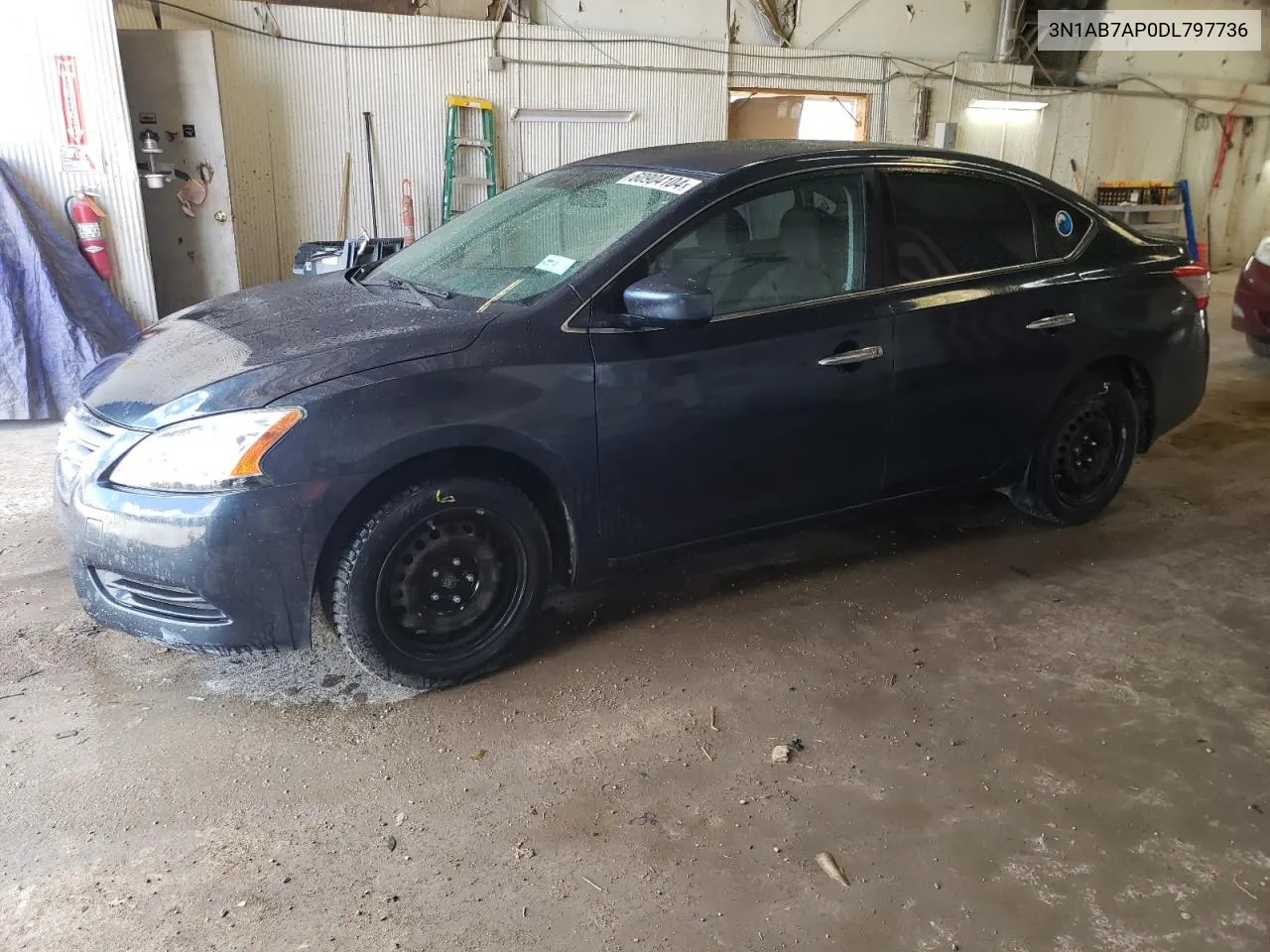 3N1AB7AP0DL797736 2013 Nissan Sentra S