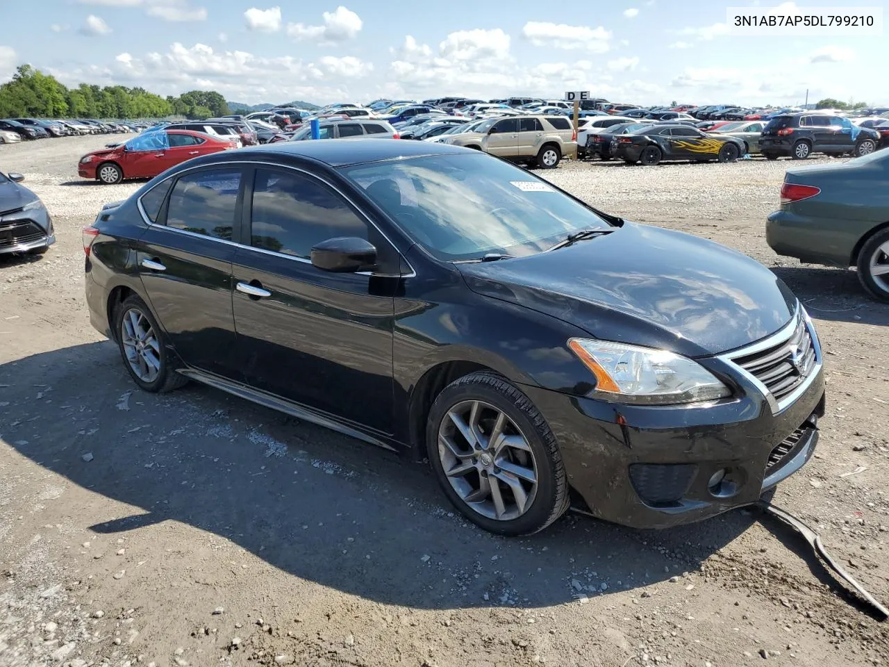 2013 Nissan Sentra S VIN: 3N1AB7AP5DL799210 Lot: 60938004