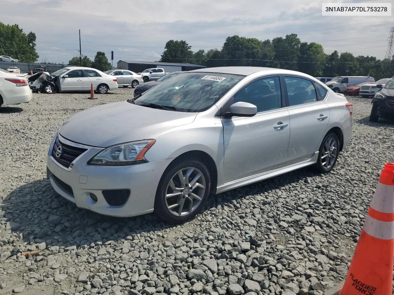 3N1AB7AP7DL753278 2013 Nissan Sentra S