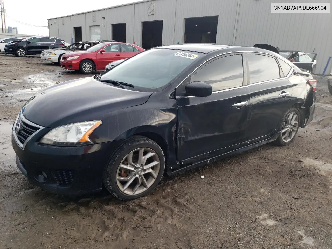 2013 Nissan Sentra S VIN: 3N1AB7AP9DL666904 Lot: 61434084