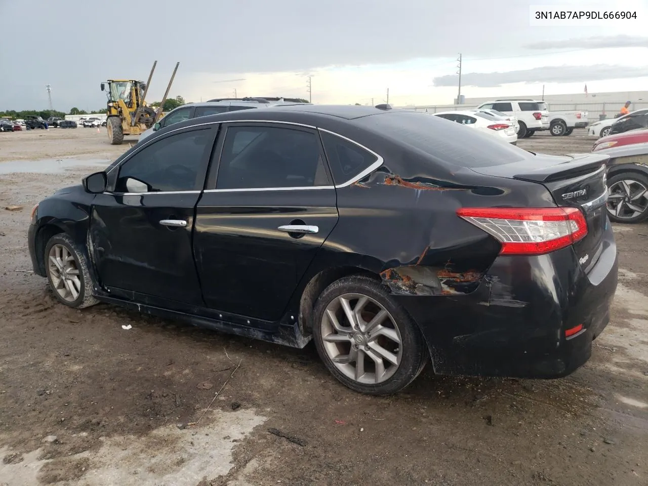 2013 Nissan Sentra S VIN: 3N1AB7AP9DL666904 Lot: 61434084