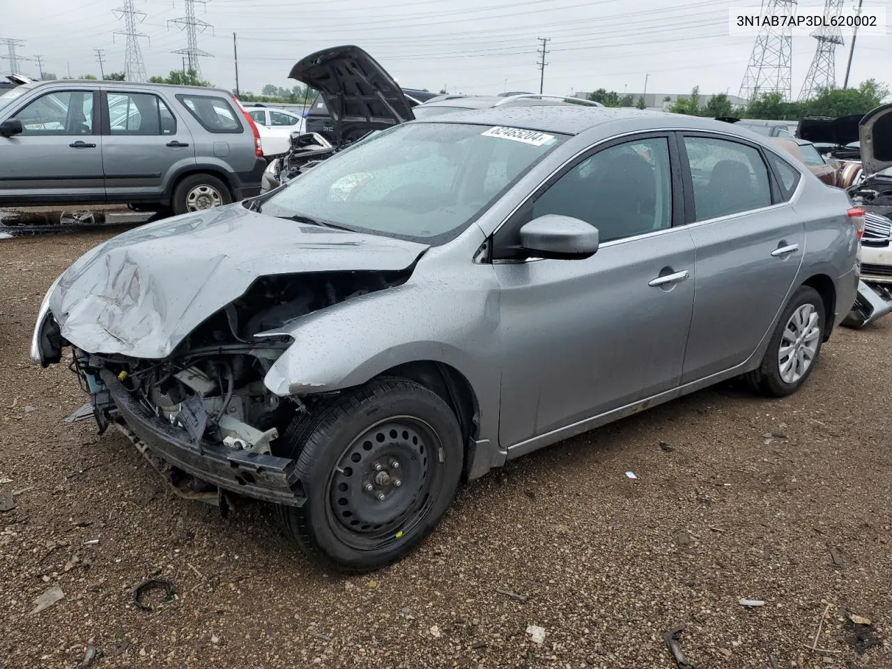 3N1AB7AP3DL620002 2013 Nissan Sentra S