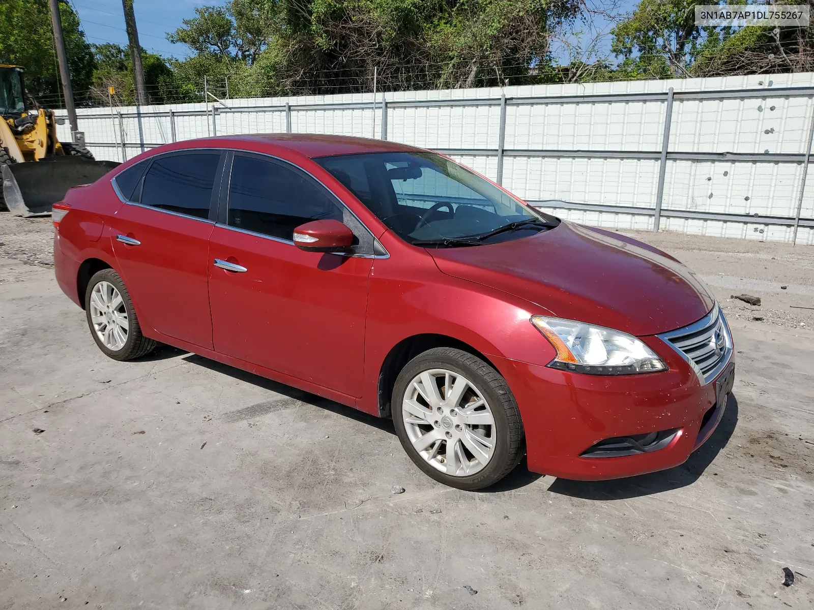 2013 Nissan Sentra S VIN: 3N1AB7AP1DL755267 Lot: 63827804