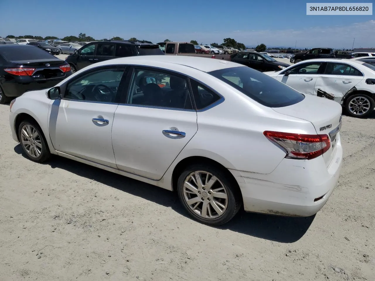 2013 Nissan Sentra S VIN: 3N1AB7AP8DL656820 Lot: 63855464