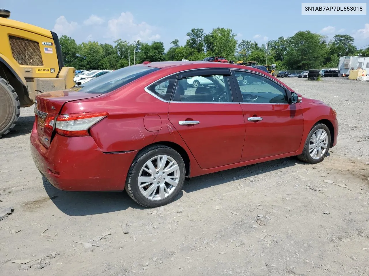 2013 Nissan Sentra S VIN: 3N1AB7AP7DL653018 Lot: 64235994