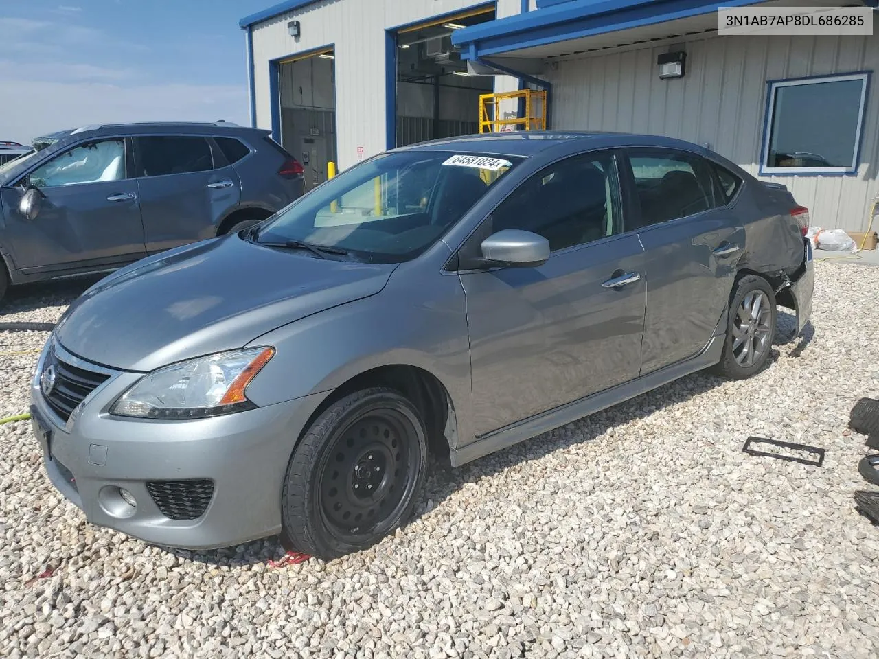 2013 Nissan Sentra S VIN: 3N1AB7AP8DL686285 Lot: 64581024