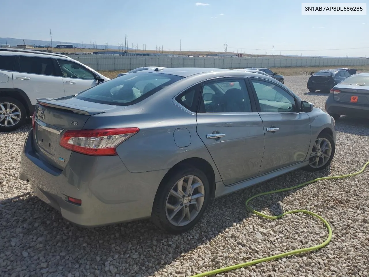 2013 Nissan Sentra S VIN: 3N1AB7AP8DL686285 Lot: 64581024