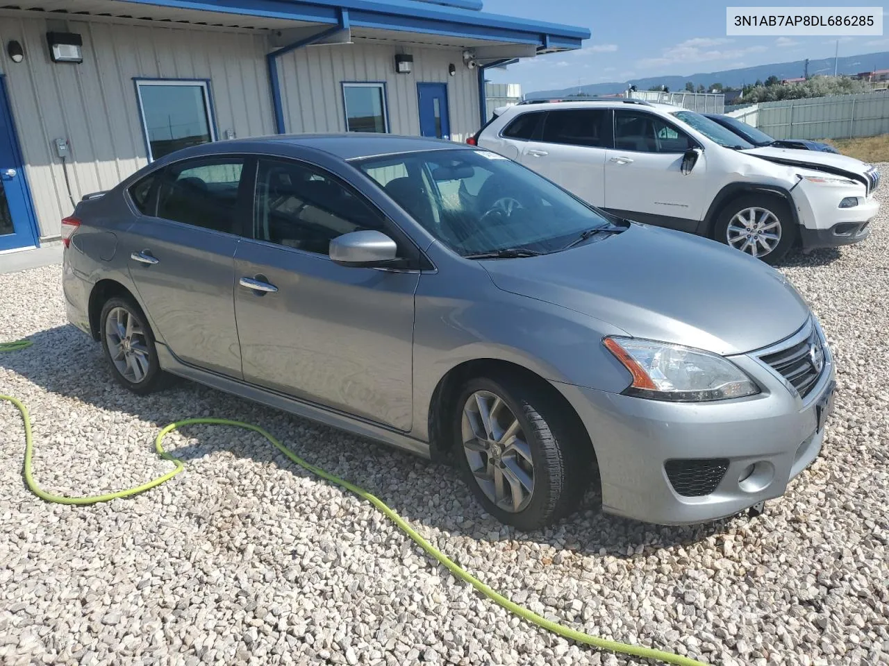 2013 Nissan Sentra S VIN: 3N1AB7AP8DL686285 Lot: 64581024