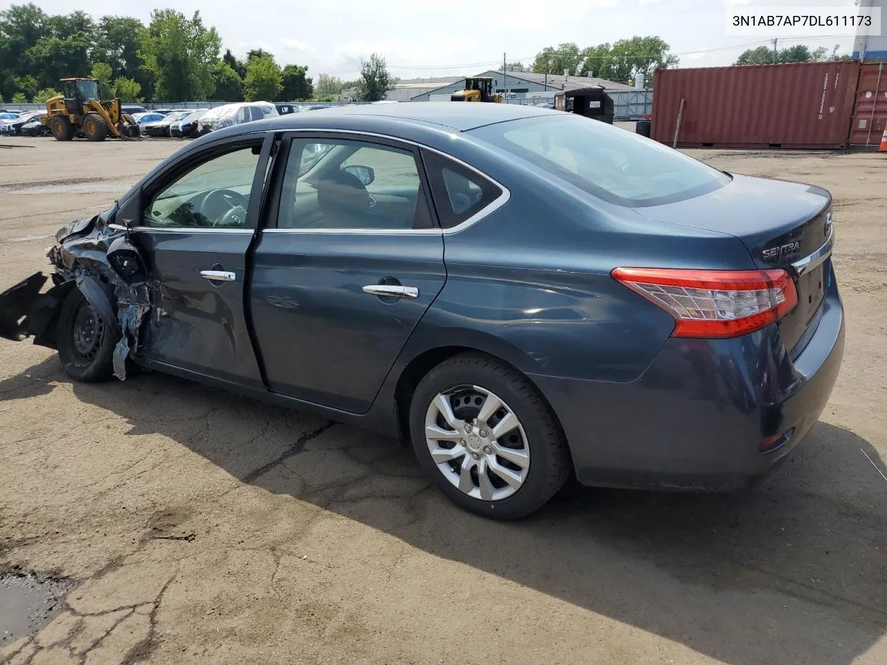 2013 Nissan Sentra S VIN: 3N1AB7AP7DL611173 Lot: 64744954