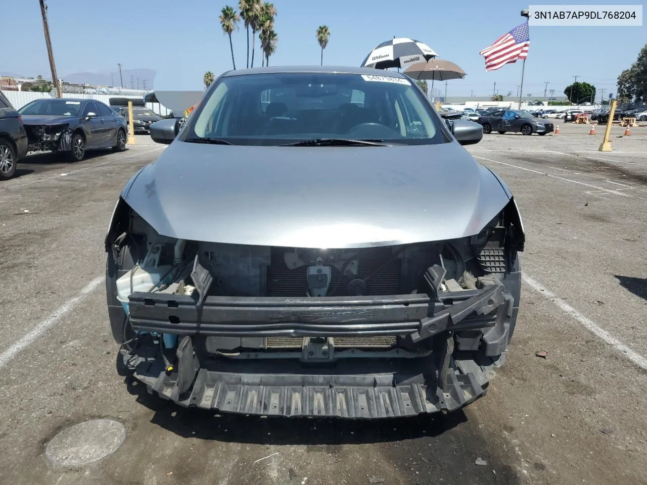 2013 Nissan Sentra S VIN: 3N1AB7AP9DL768204 Lot: 64873834