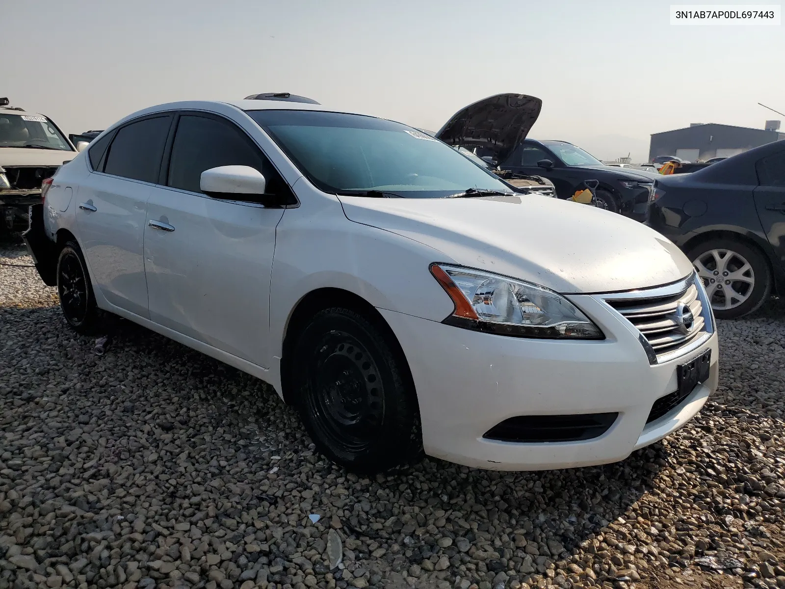 2013 Nissan Sentra S VIN: 3N1AB7AP0DL697443 Lot: 64996264