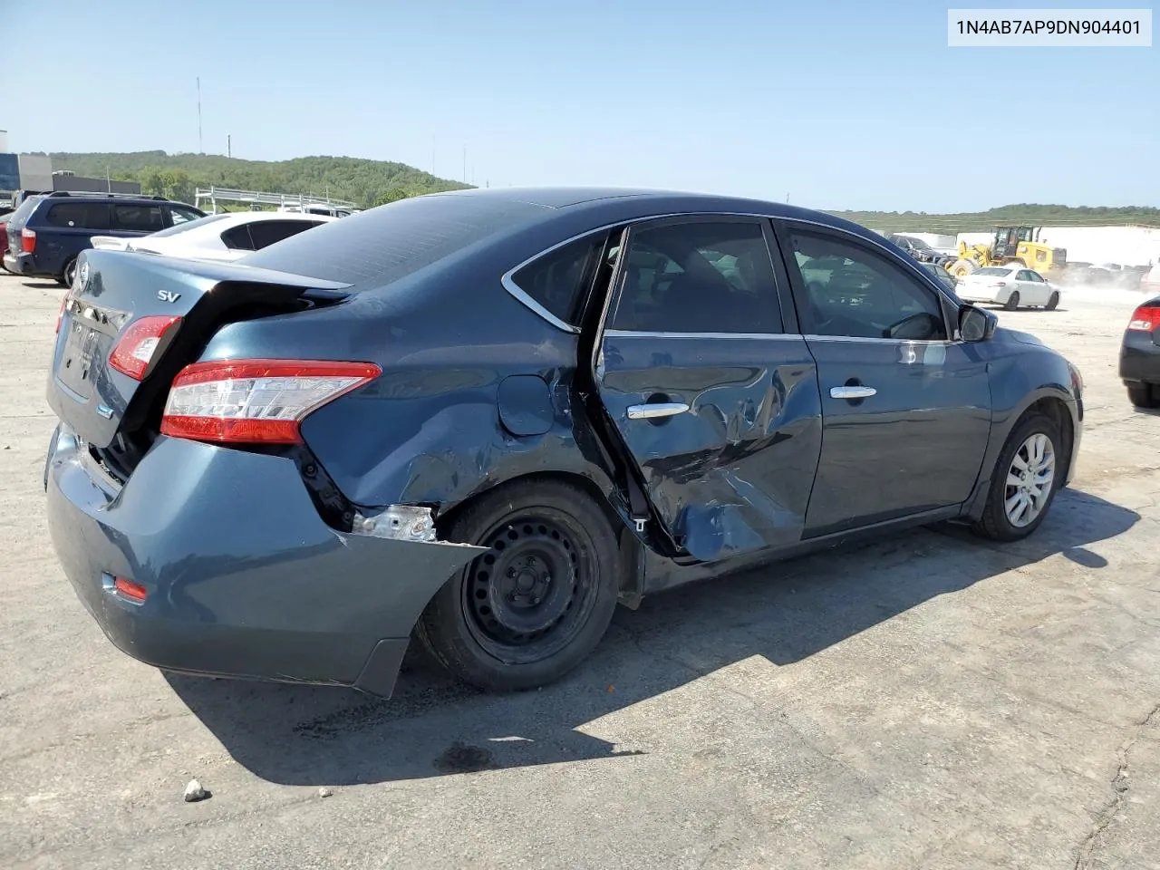 2013 Nissan Sentra S VIN: 1N4AB7AP9DN904401 Lot: 65058934