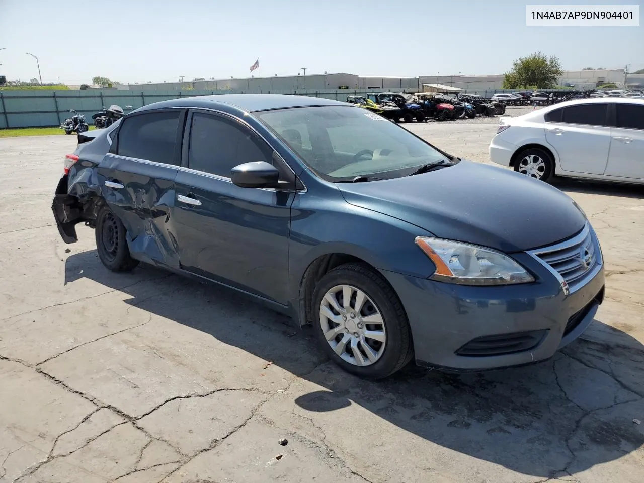 2013 Nissan Sentra S VIN: 1N4AB7AP9DN904401 Lot: 65058934