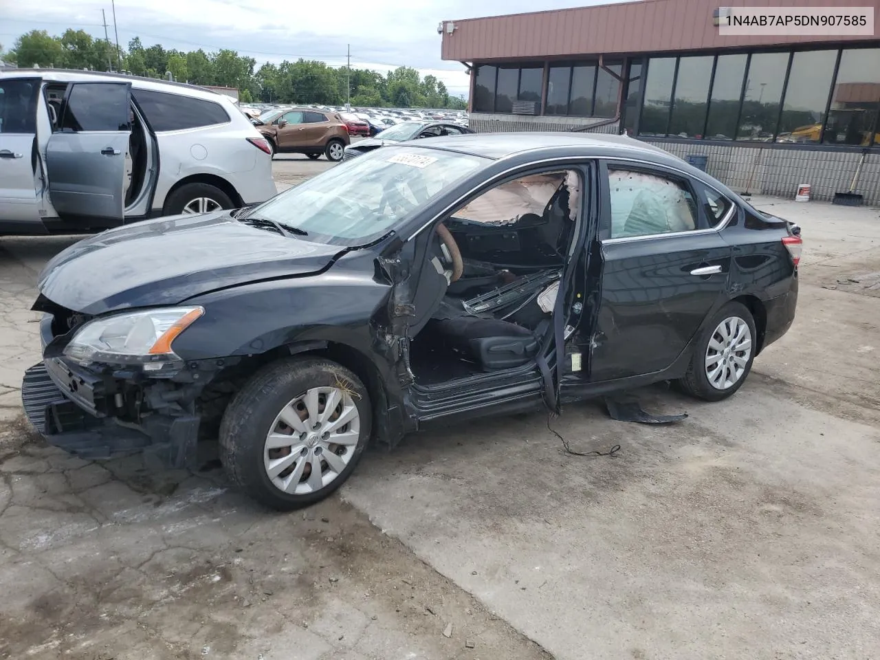 2013 Nissan Sentra S VIN: 1N4AB7AP5DN907585 Lot: 65370174