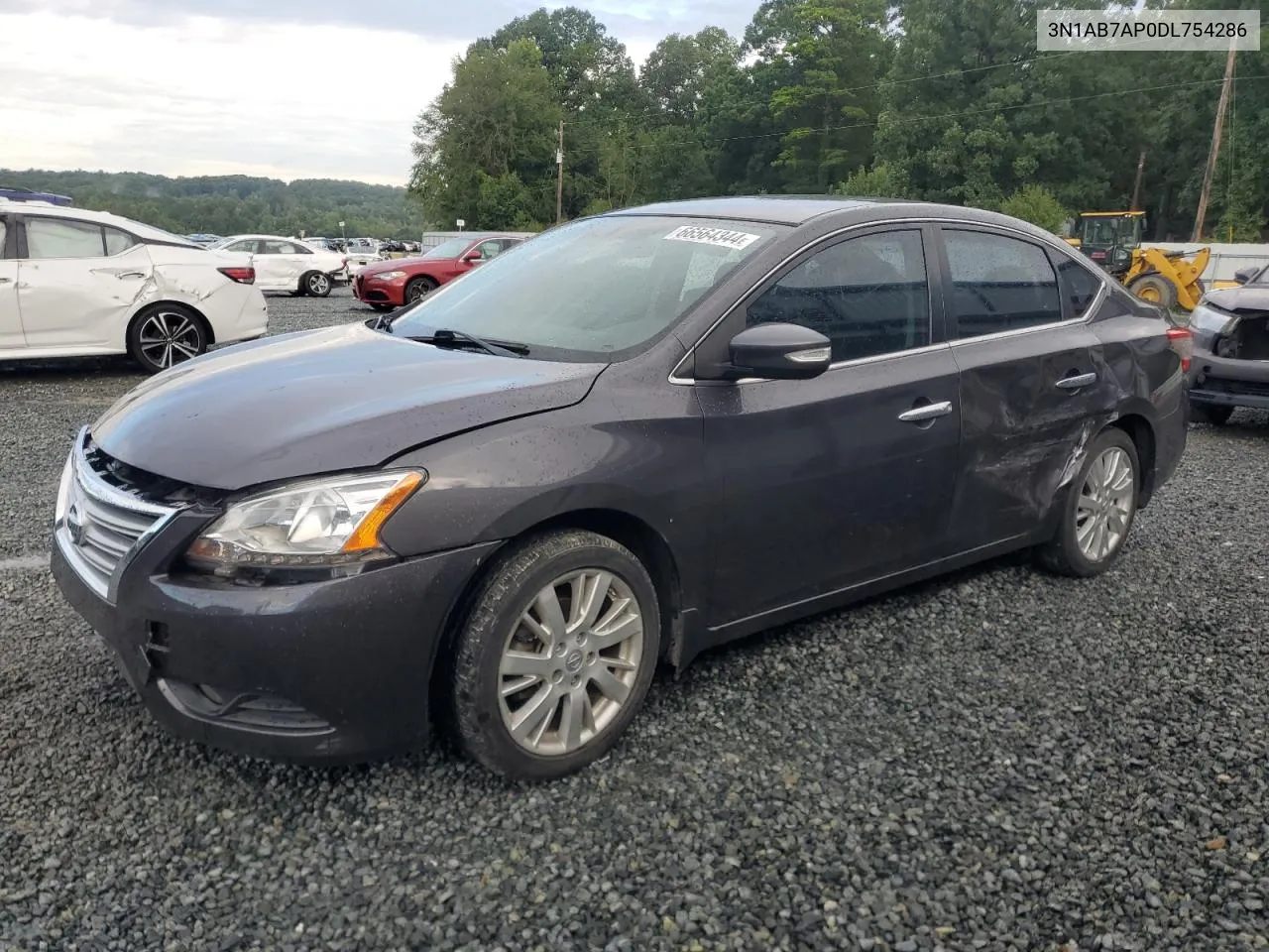 3N1AB7AP0DL754286 2013 Nissan Sentra S