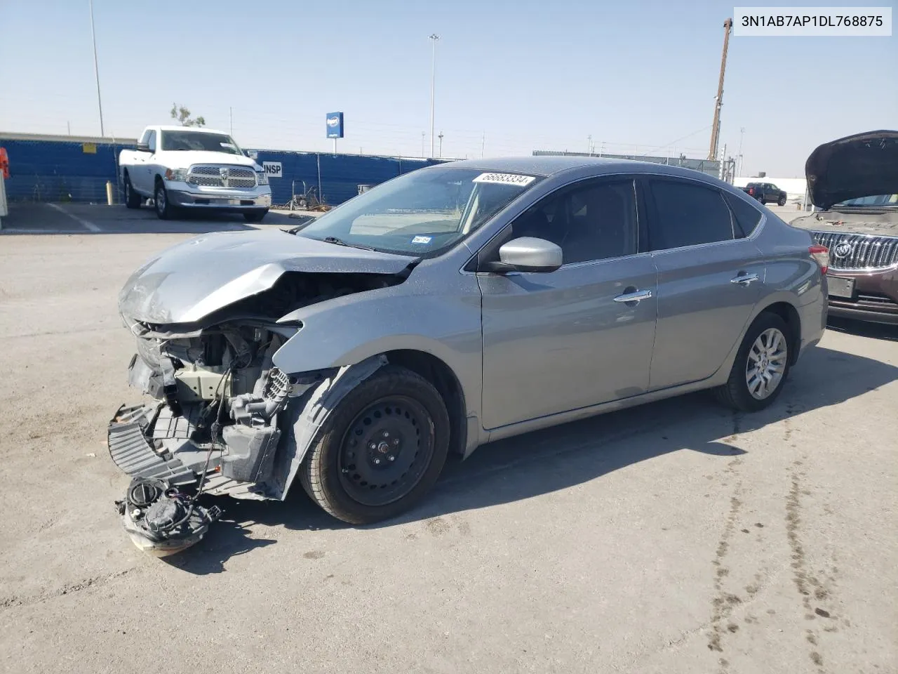 2013 Nissan Sentra S VIN: 3N1AB7AP1DL768875 Lot: 66683334